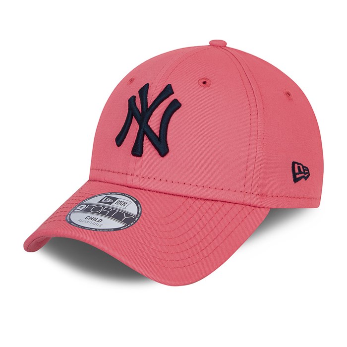 New York Yankees League Essential Lapset 9FORTY Lippis Pinkki - New Era Lippikset Tarjota FI-432587